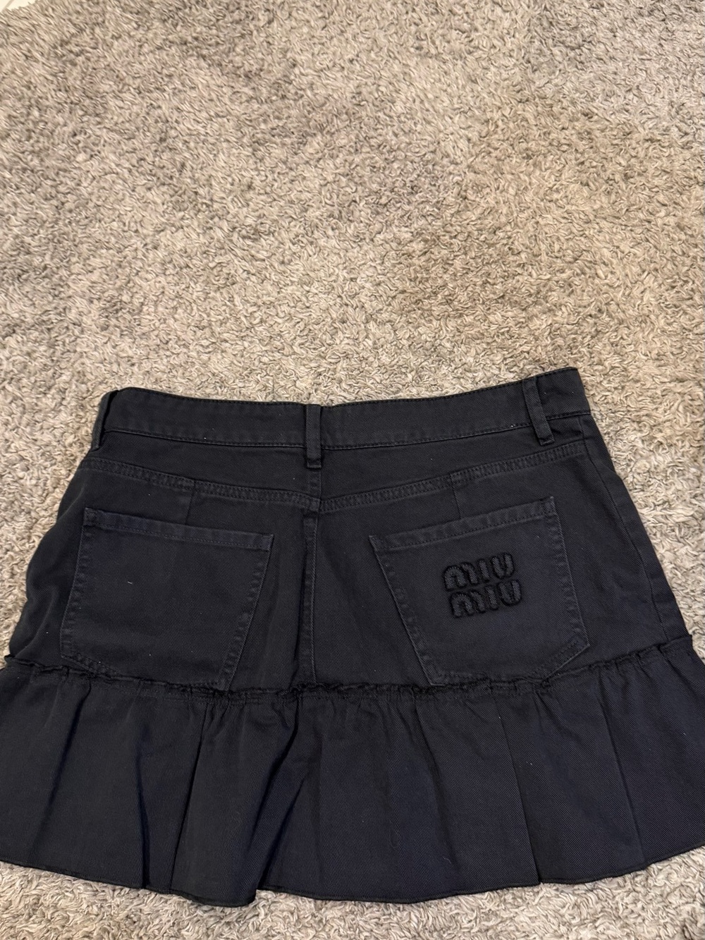 Miu Miu black skirt 🖤 size 44 - Picture 2 of 6
